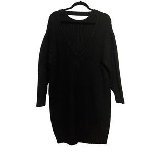 Eloquii Black Sweater Dress 14/16